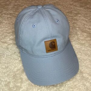 Carhartt canvas velcro ball cap cornflower blue